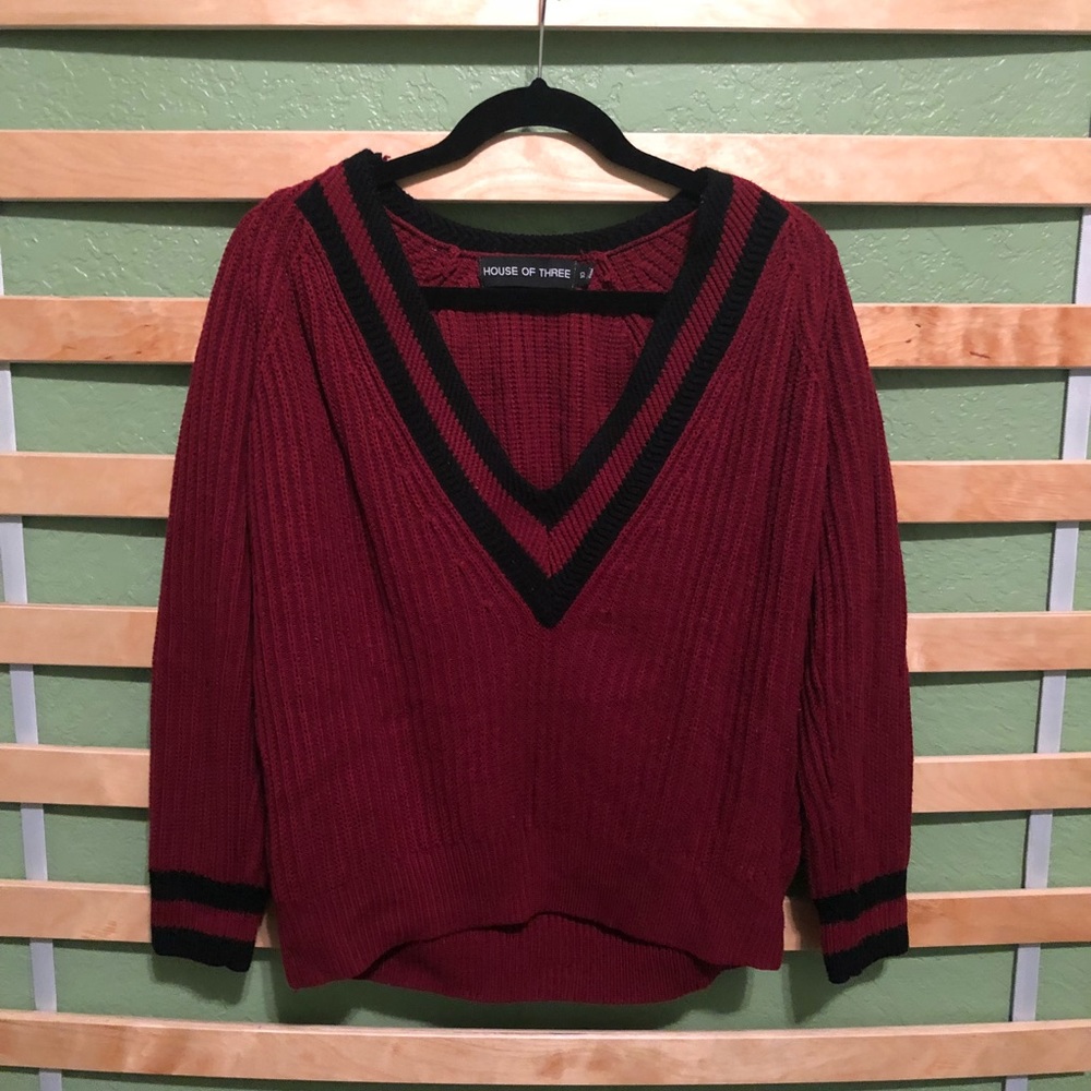 ❤️ LF Varsity Knit Sweater